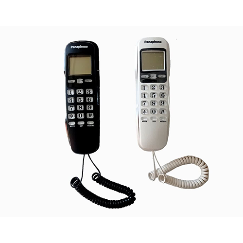 Wall-mounted phone with display