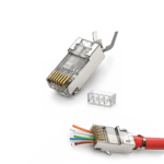 CAT6A SFTP pass-through network socket