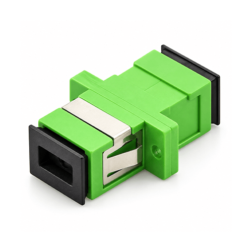 SC-SC-APC-Fiber-Optic-Adapter آداپتور فیبر نوریsc sc-apc - تصویر 1